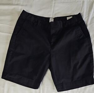 GAP Black Bermuda Shorts Cotton Blend
